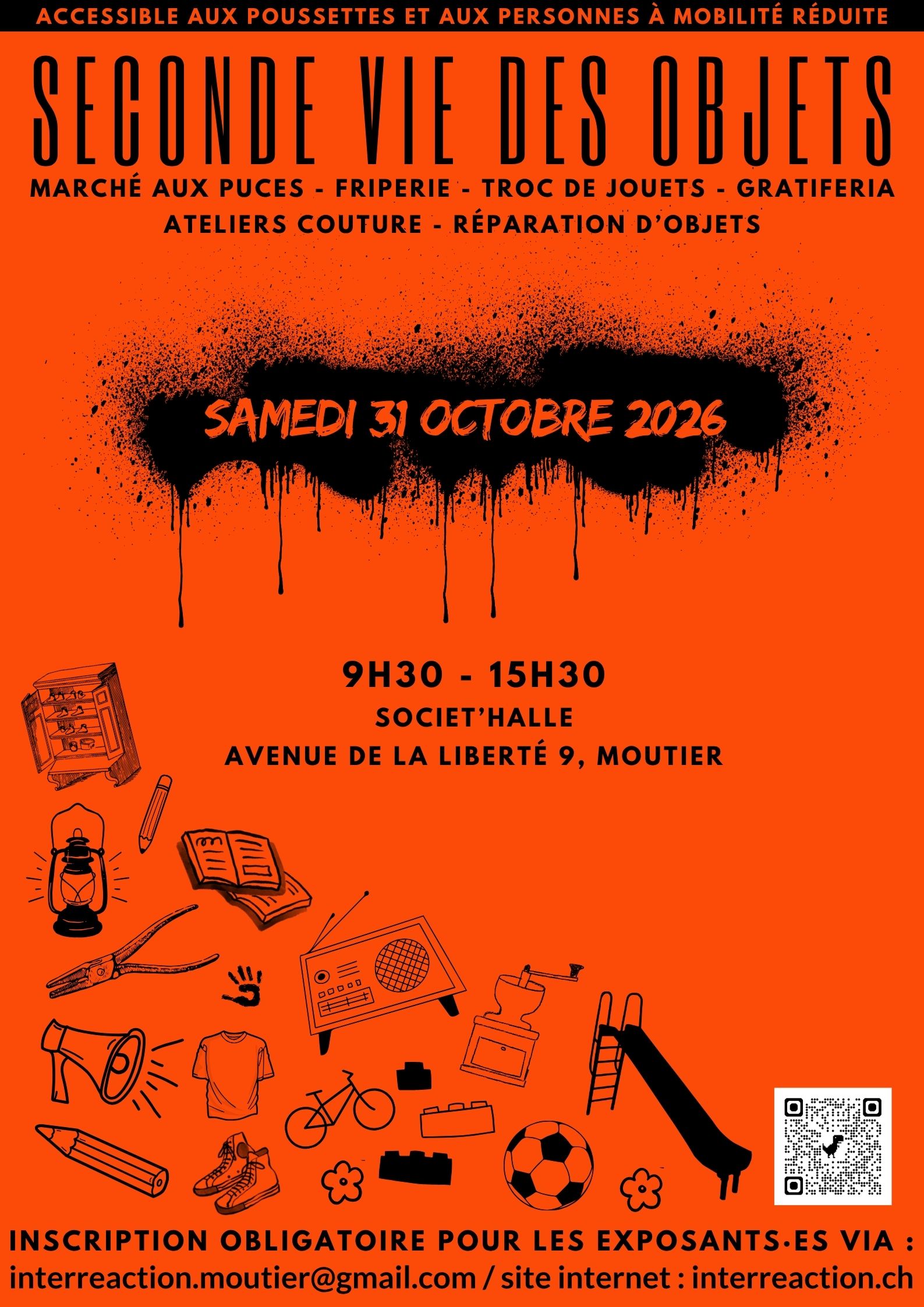 Marché seconde vie des objets